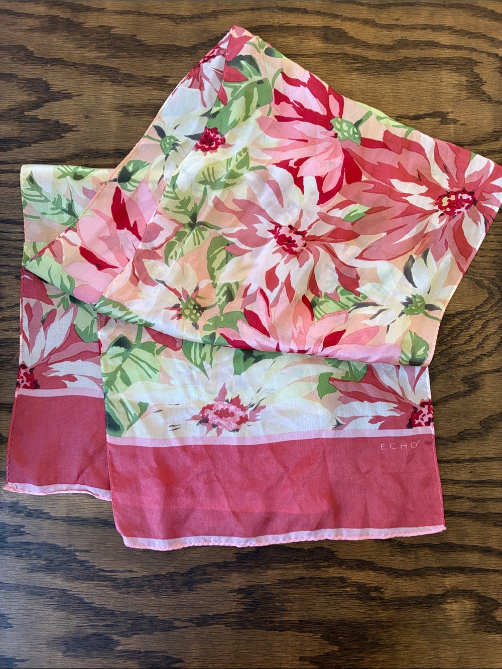 Echo Silk Scarf